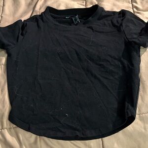 Forever 21 Black Crop Top